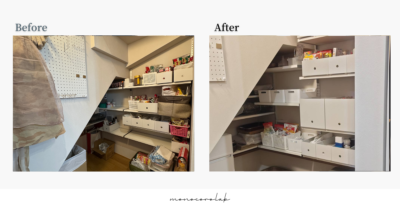 新築一戸建てキッチン収納｜お菓子作り道具の整理収納サポート